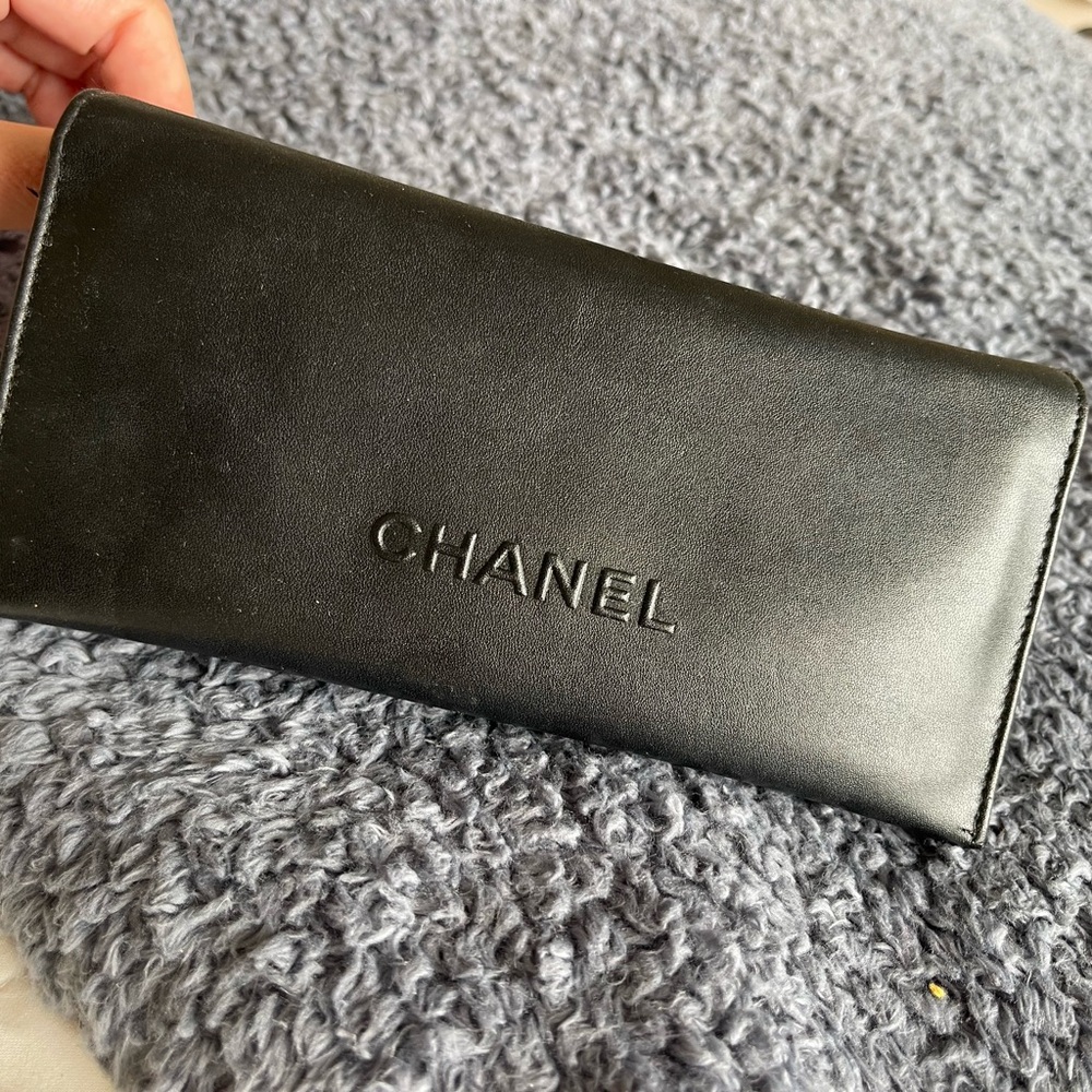 Chanel Silver Tone/Pink 4245 Chain Detail Round Sunglasses - Picture 5 of 14